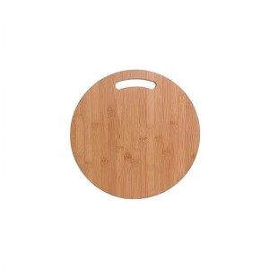 Bambusový kulatý sekání bloku